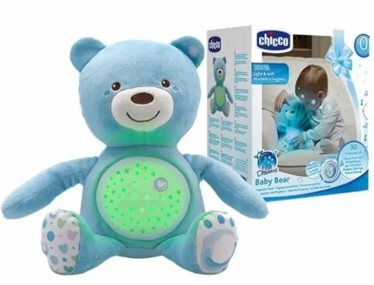 Chicco baby bear projector sininen