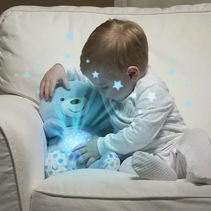 Chicco baby bear projector sininen