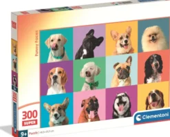 Clementoni funny faces 300 p