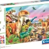 Clementoni land of dinosaurs 104 palaa