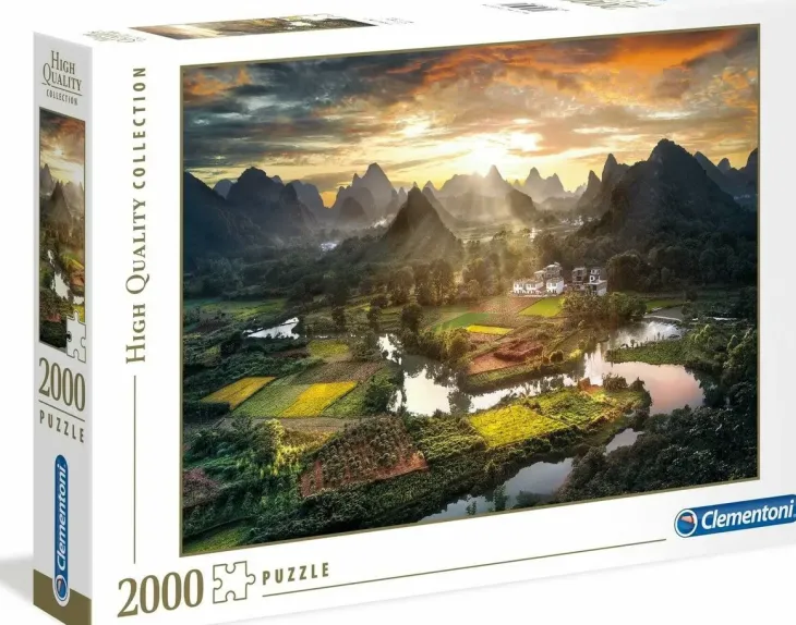 Clementoni maisema kiina 2000 palaa