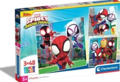 Clementoni spidey 3x48 palaa