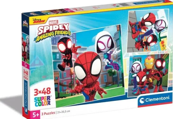 Clementoni spidey 3x48 palaa