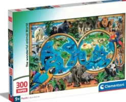 Clementoni wonderful animal world 300 p