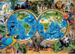 Clementoni wonderful animal world 300 p