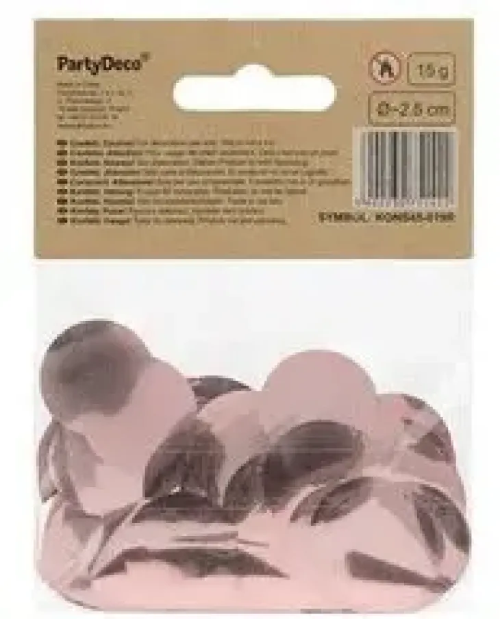 Confetti ruusukulta 15g