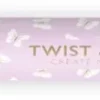 Confettitykki perhosilla white