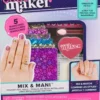 Cool maker holiday foil nails