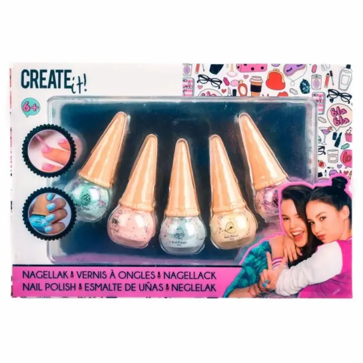 Create it! kynsilakkasetti jäätelö 5 kpl
