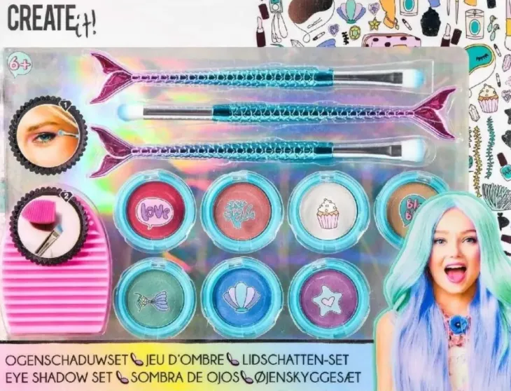 Create it merenneito silmämeikkisetti