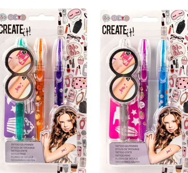 Create it tatuointikynät 3 kpl