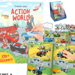 create your action world tarrakirja