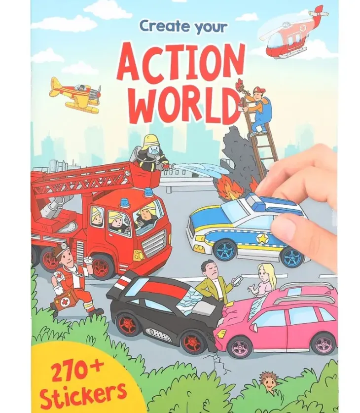 create your action world tarrakirja