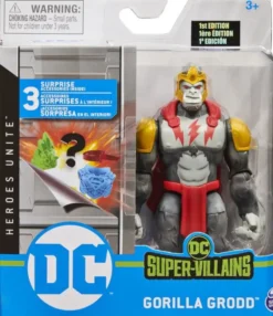 Dc gorilla gropp figuuri ja 3 yllätystä