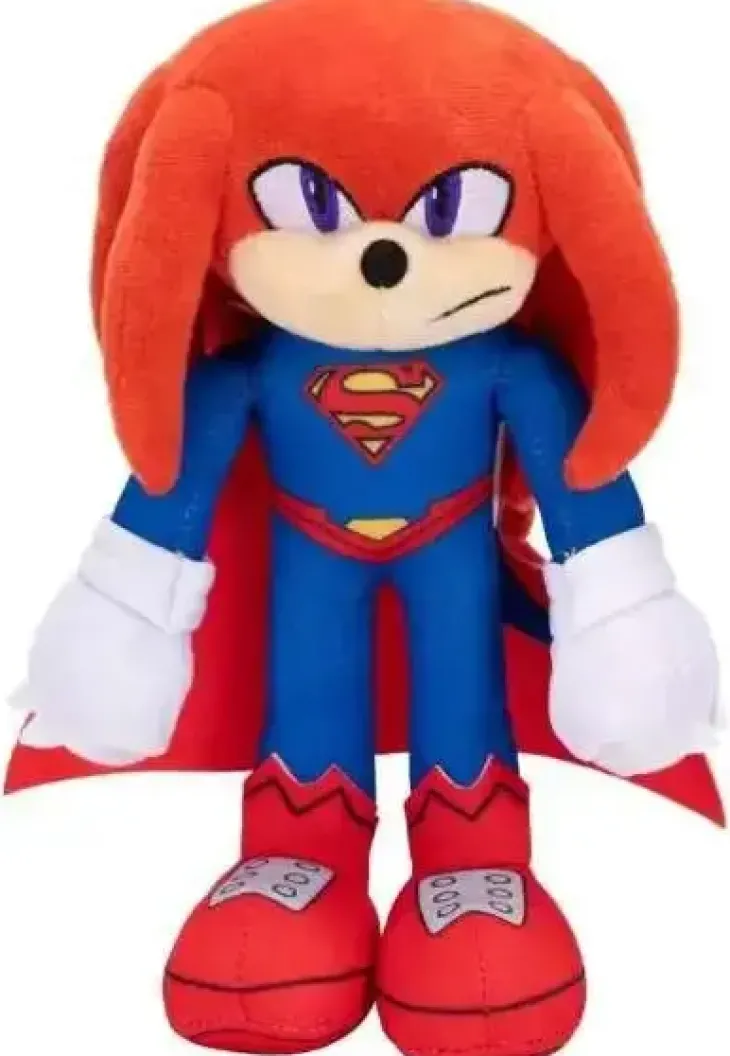 Dc x sonic knuckles superman pehmo 23cm