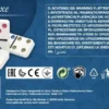 Deluxe double 6 domino