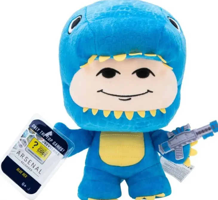 Devseries collector pehmo 20 cm blue rex
