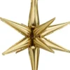 3d foil balloon star, 105cm, gold