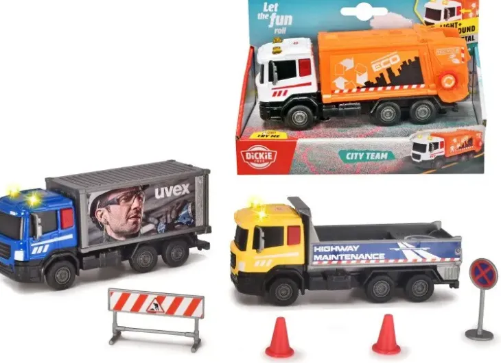 Dickie toys city team kuorma-auto