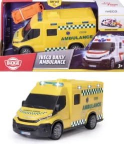 Dickie toys iveco daily ambulanssi