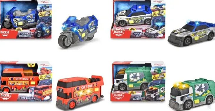 Dickie toys kierrätys-auto