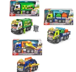 Dickie toys roska-auto valot & äänet