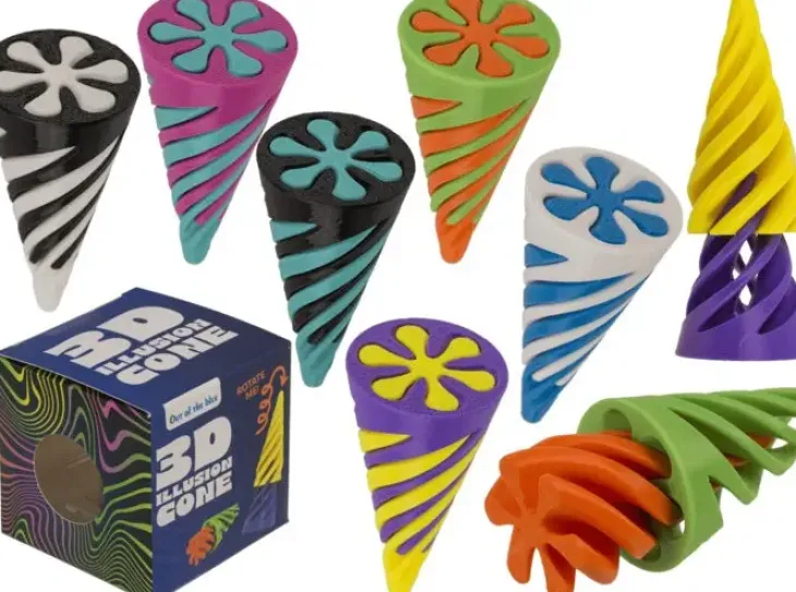 3d illuusio kartio