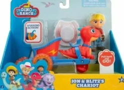 Dino ranch kulkuneuvosetti jon ja blitz