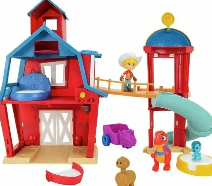 Dino ranch leikkitalo valot ja äänet