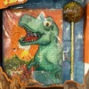 Dinosaurus päiväkirja ja kynä paljetti