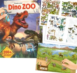 Dino world zoo tarrakirja