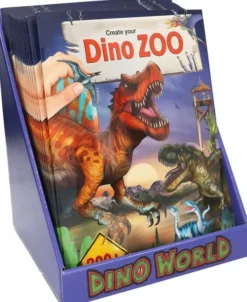 Dino world zoo tarrakirja