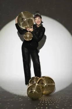 Disco peili pallo champagne gold 40 cm