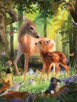 3d kortti bambi aamun koitteessa