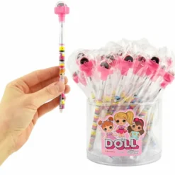 Doll lyijykynä leimasimella