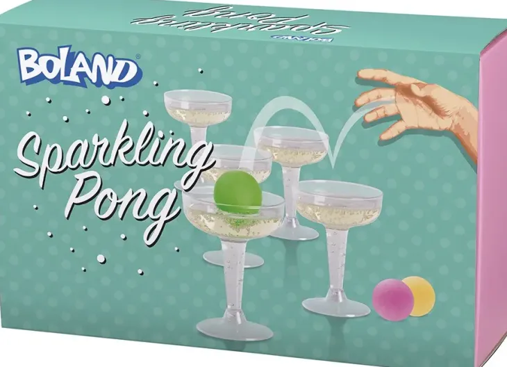Drinking game sparkling-pong
