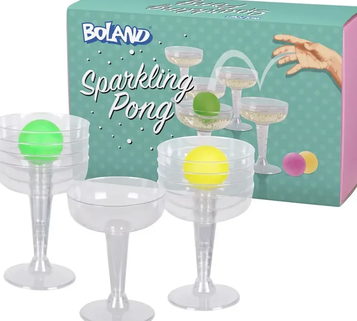 Drinking game sparkling-pong