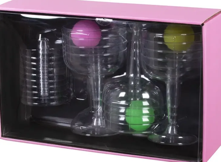 Drinking game sparkling-pong