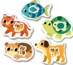 Educa baby puzzles 2/2/3/3/4 palaa
