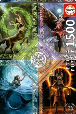 Educa elemental magic star chart 1500p
