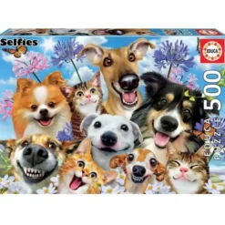 Educa lemmikkien selfie 500 p