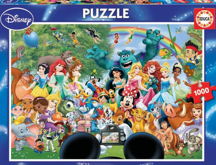 Educa 1000p disneyn upea maailma