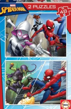 Educa spiderman 2x48 palaa