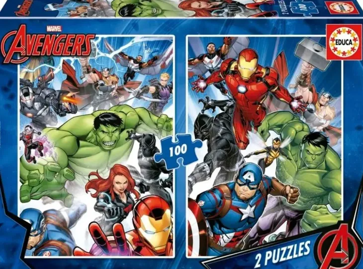 Educa 2x100 avengers