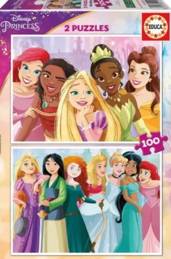 Educa 2x100 disney princess