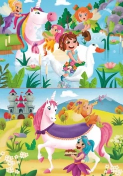 Educa 2x20 unicorns and fairies