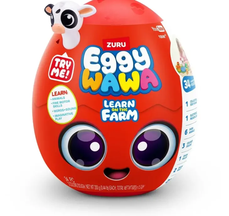 Eggywawa farm animals surprise egg