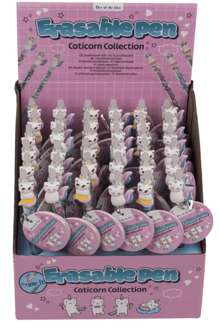 Erasable pen mystical cat