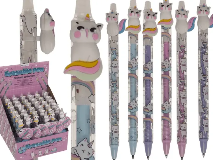 Erasable pen mystical cat