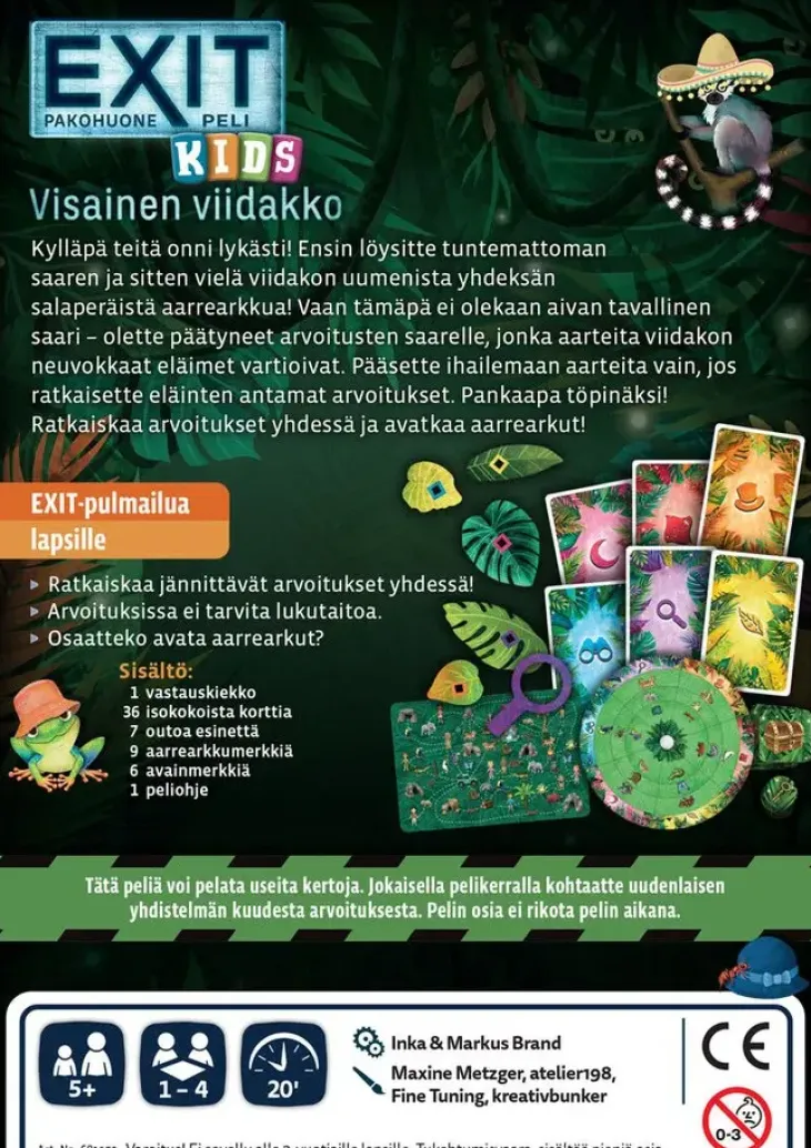 Exit kids visainen viidakko